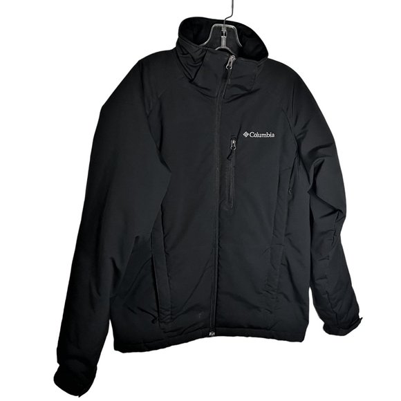 Men's Columbia Insulated Softshell Jacket, Black, Size M - Picture 15 of 15